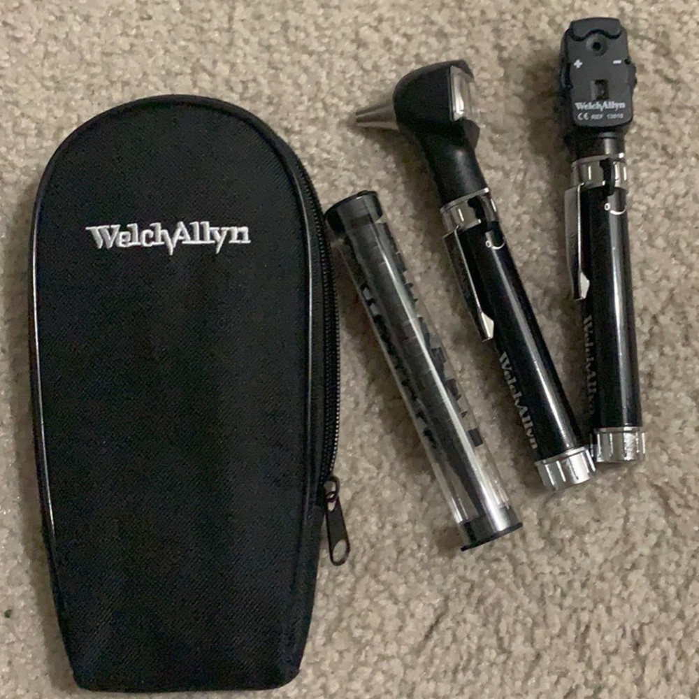 Welch Allyn mini otoscope and ophthalmoscope!